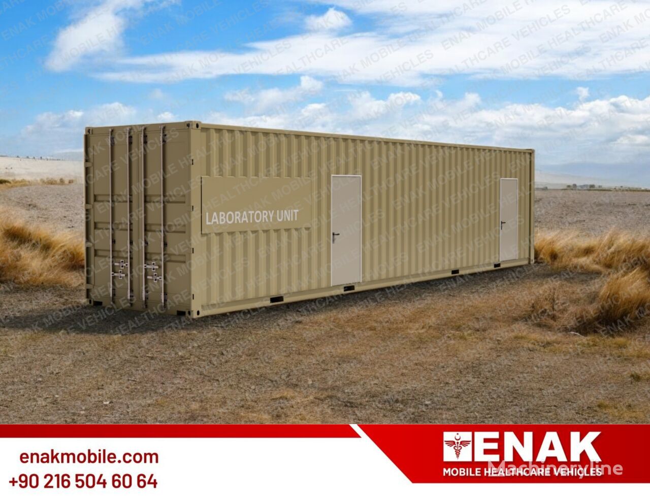 new 40ft Fuel laboratory without equipment hospital container