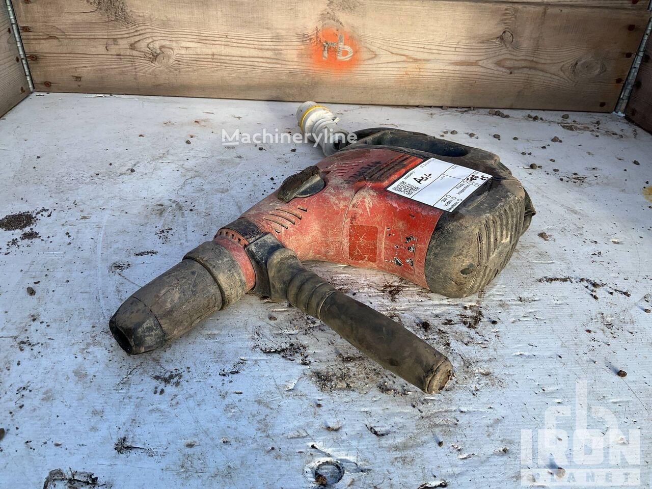 Hilti TE500-AVR kaya matkabı