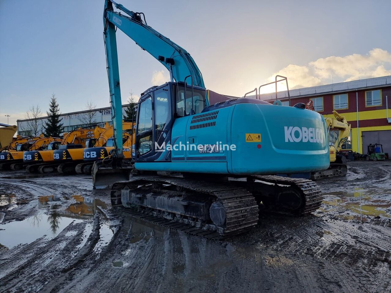 excavatrice à longue portée Kobelco SK210-LC9 Long