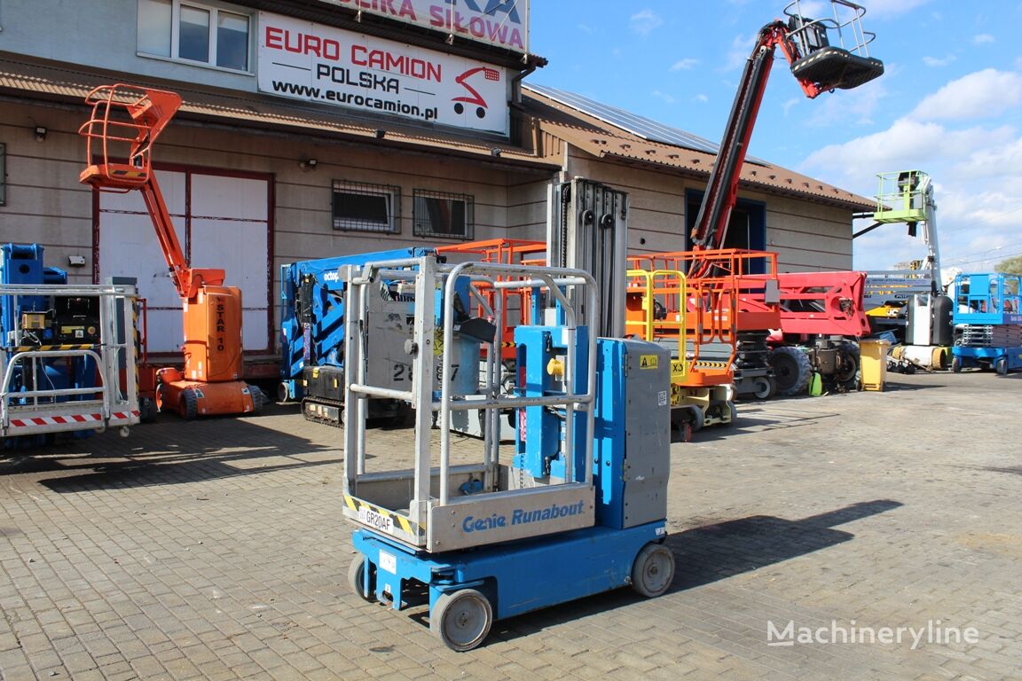 마스트 승강 작업대 Genie GR20 - 8 m electric vertical mast work lift jlg haulotte star