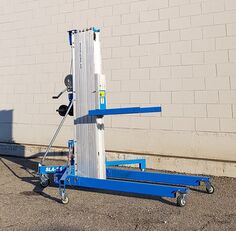 new Genie SLA25 mast climbing platform