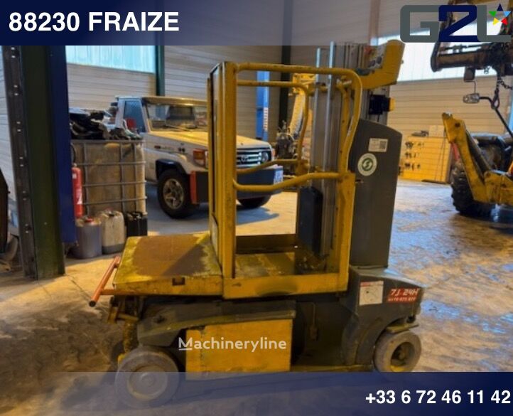 Damaged JLG Toucan Duo mast climbing platform - Machineryline