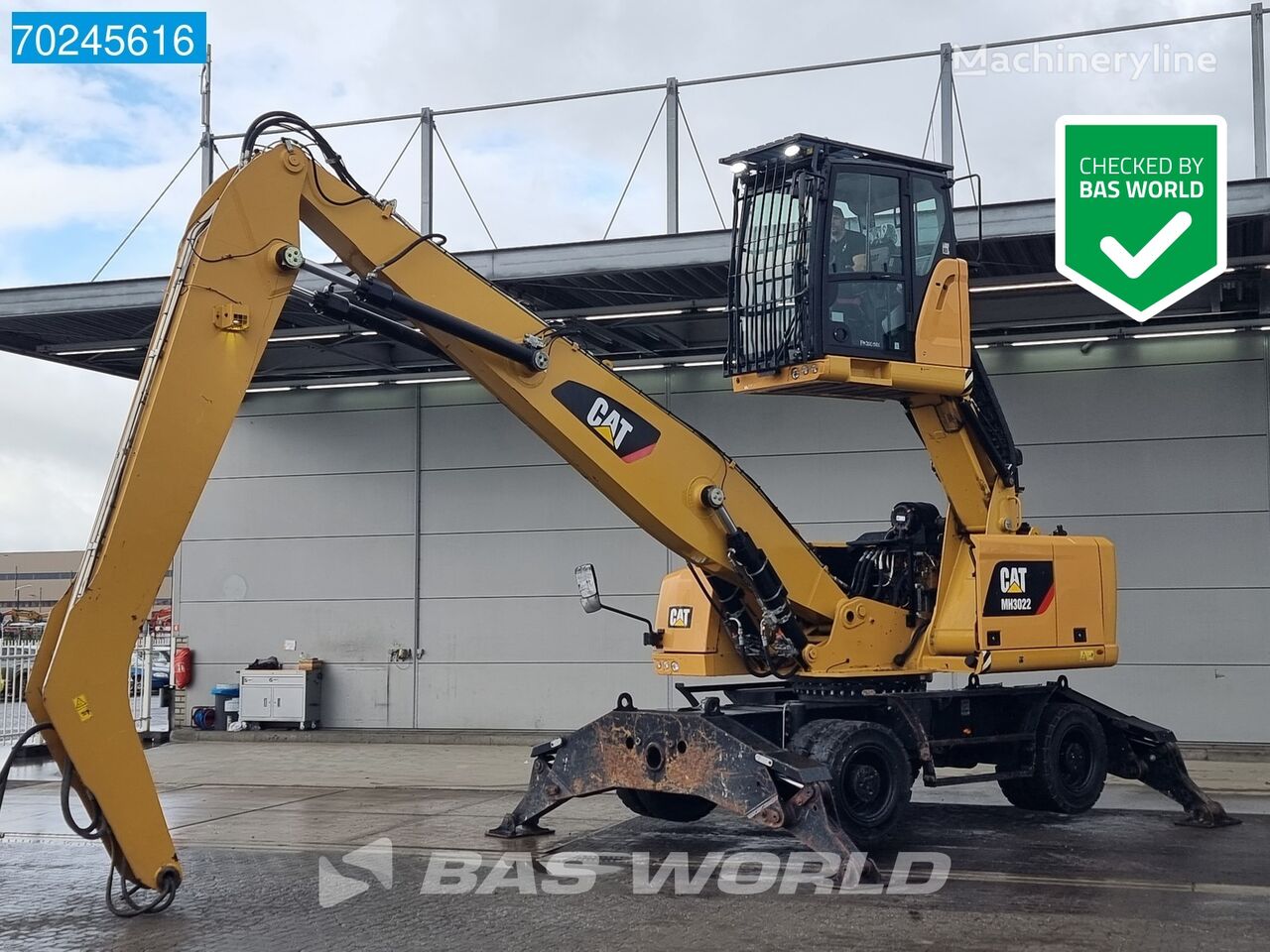 escavadora de movimentação Caterpillar MH3022