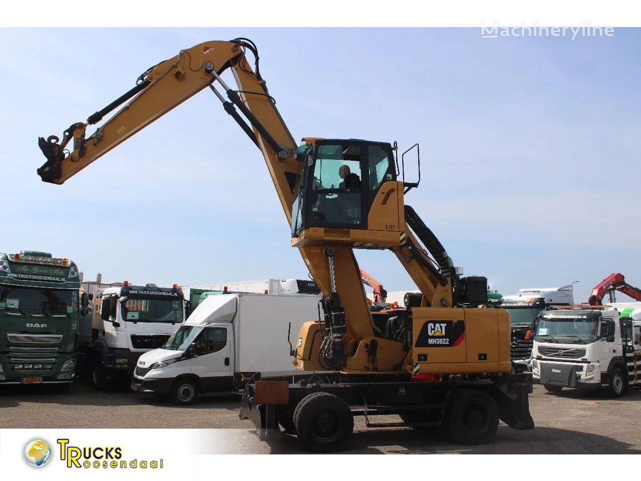 экскаватор для перевалки Caterpillar MH3022 + FULL OPTION + 12HOUR