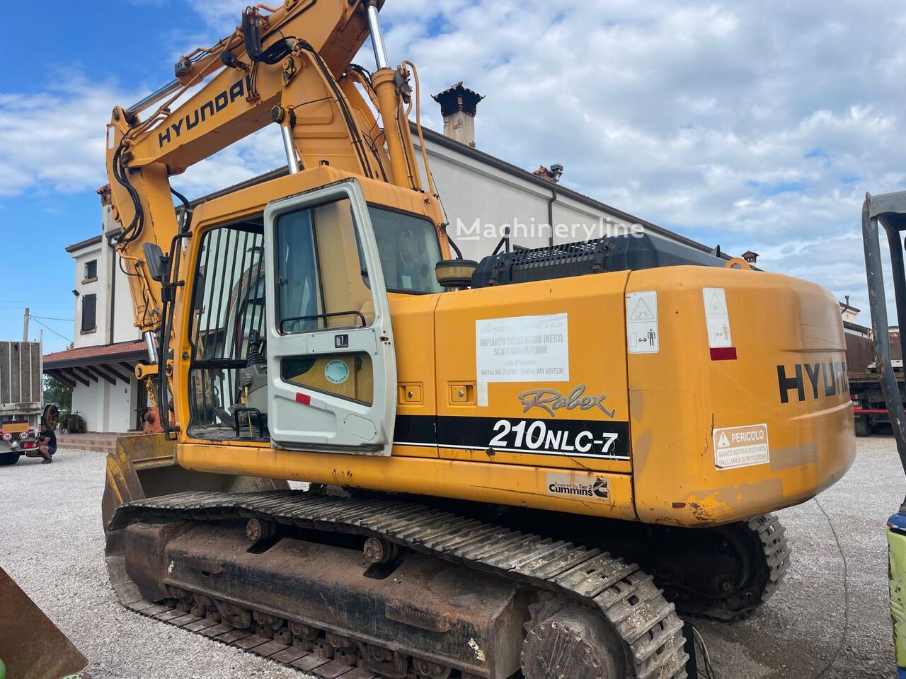 Hyundai 210 NLC-7 overslagkraan te koop | Machineryline BE Hyundai 210 NLC-7 overslagkraan - Machineryline
