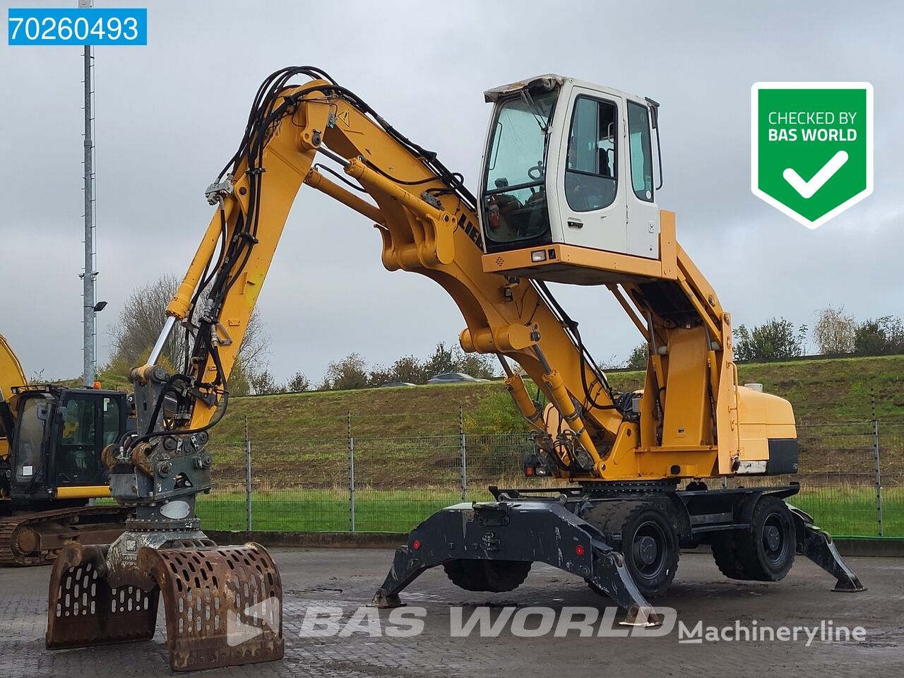 Liebherr A316 WITH GRAPPLE material handler - Machineryline