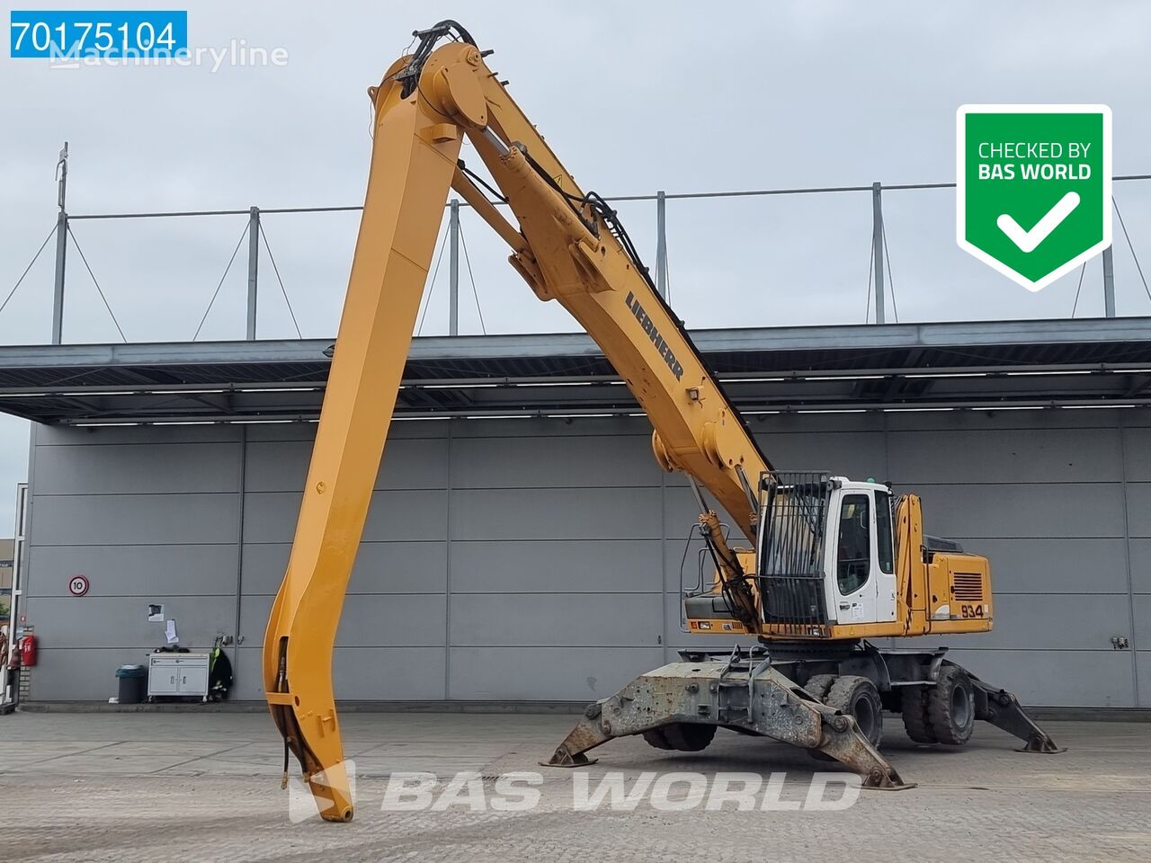 Liebherr A934 C CE/EPA CERTIFIED manipulador de materiales