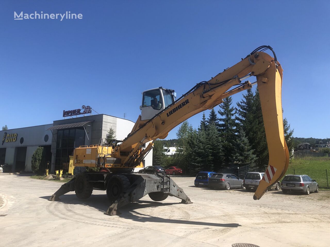 Liebherr A934C HD Litronic material handler