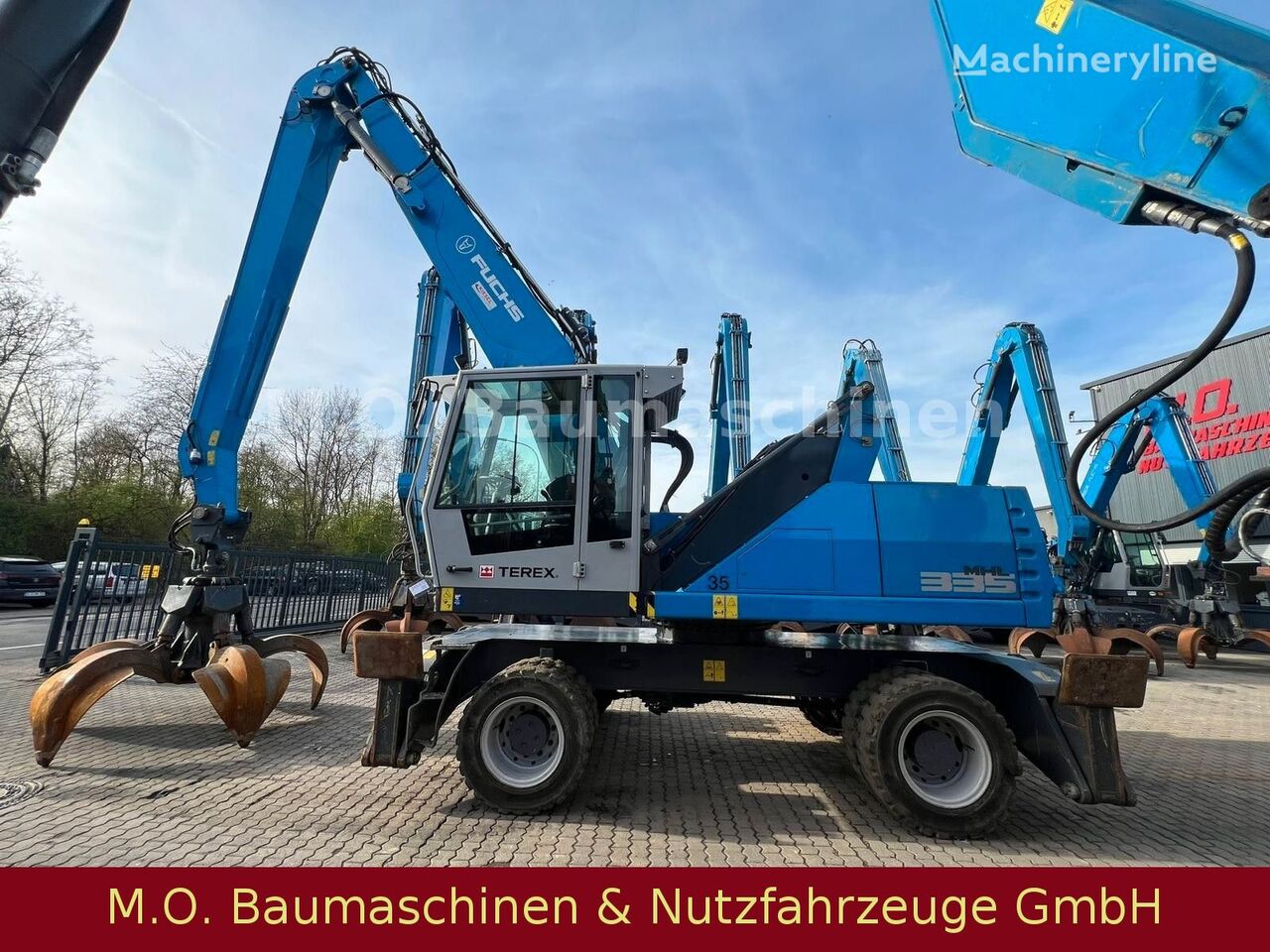 pelle de manutention Terex-Fuchs MHL 335