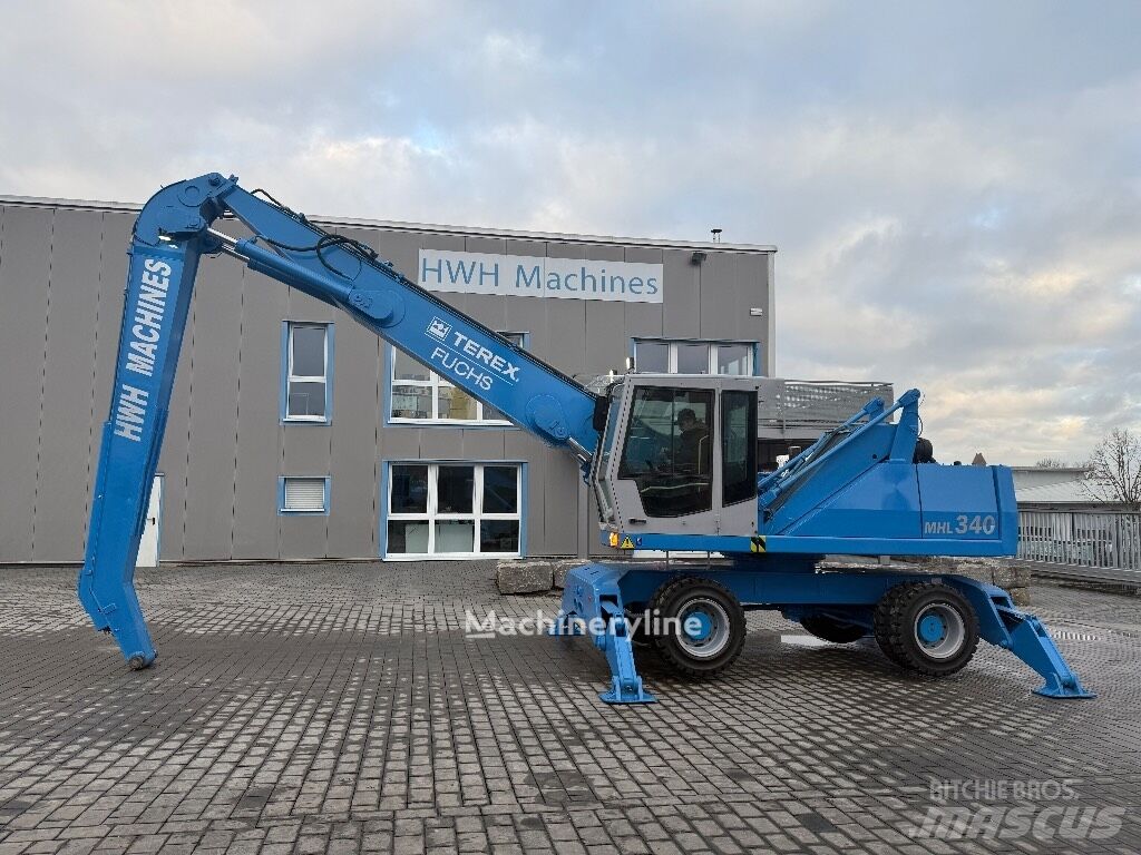 Купить экскаватор для перевалки Terex-Fuchs MHL 340 C | Machineryline KZ Экскаватор для перевалки Terex-Fuchs MHL 340 C - Machineryline