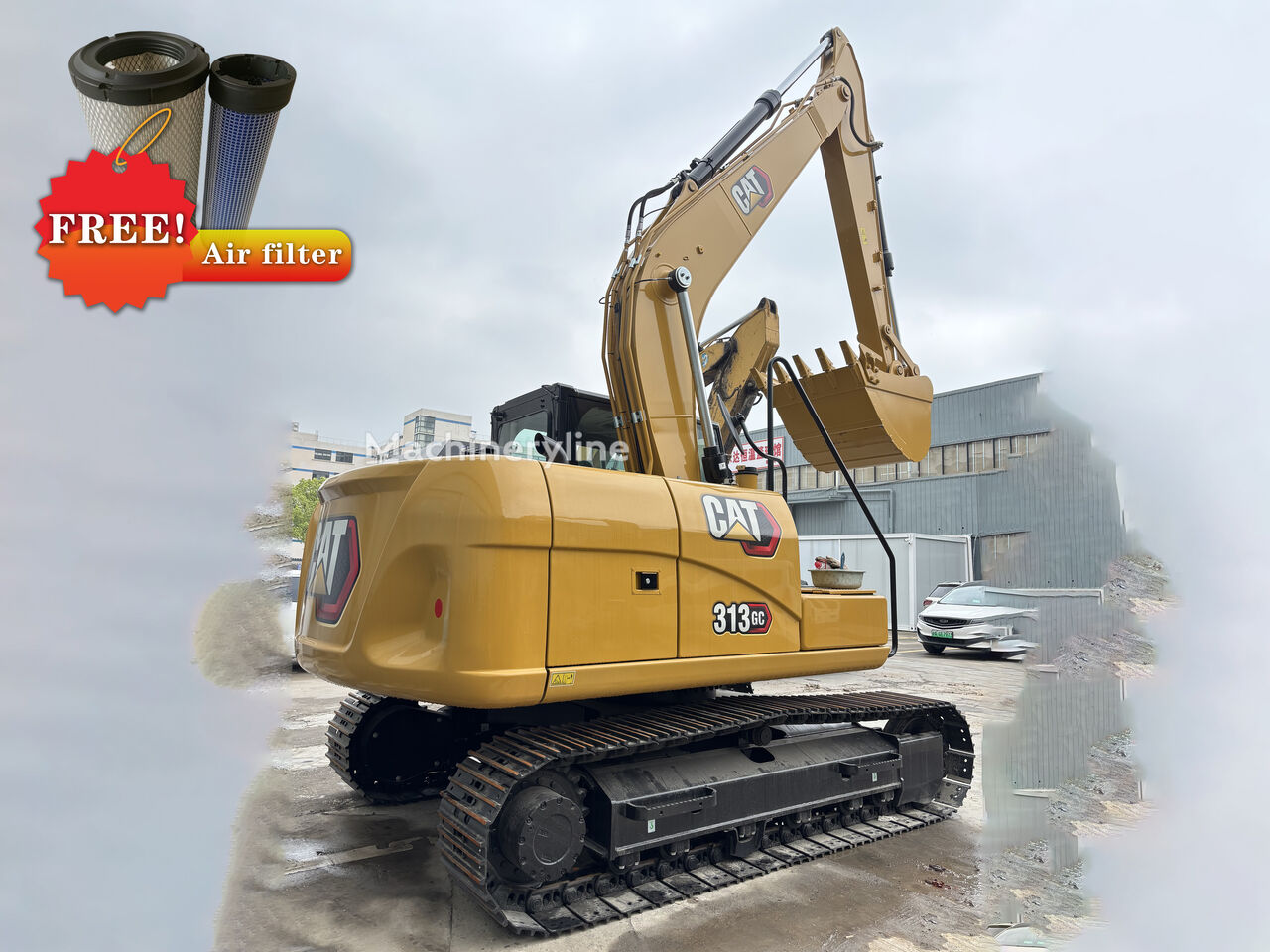 Midi pelle Caterpillar 313GC neuve - Machineryline