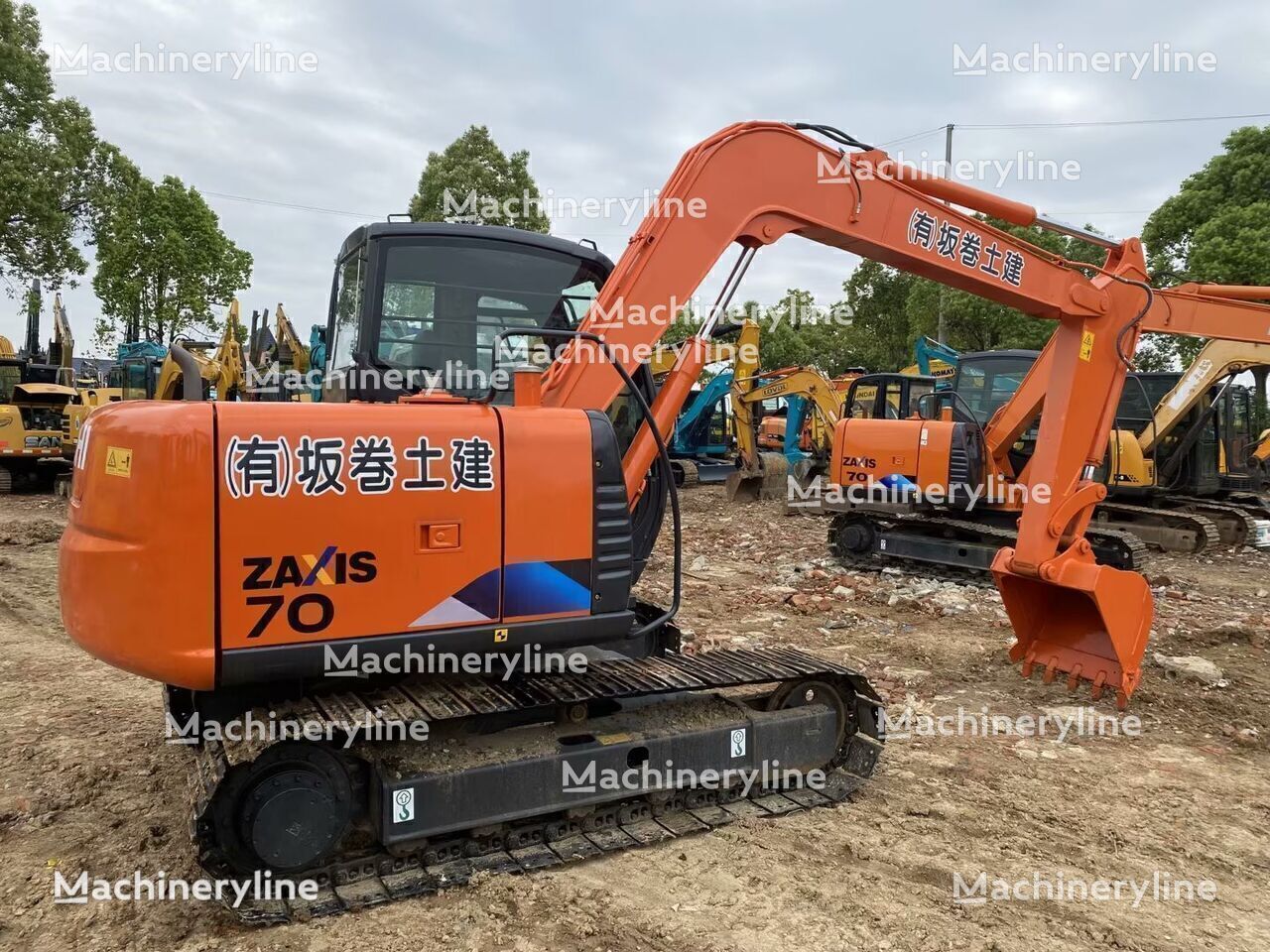 Çin'den Satılık Hitachi ZX70 Midi Ekskavatör He Fei Shi, VT48839
