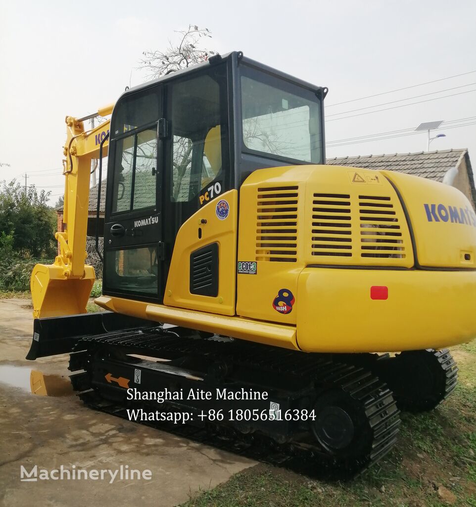 Midi pelle Komatsu PC70 à vendre | Machineryline CD Midi pelle Komatsu PC70 - Machineryline