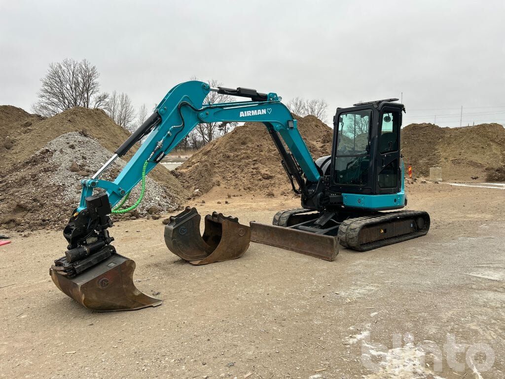 Airman AX55U-7 mini ekskavators - Machineryline