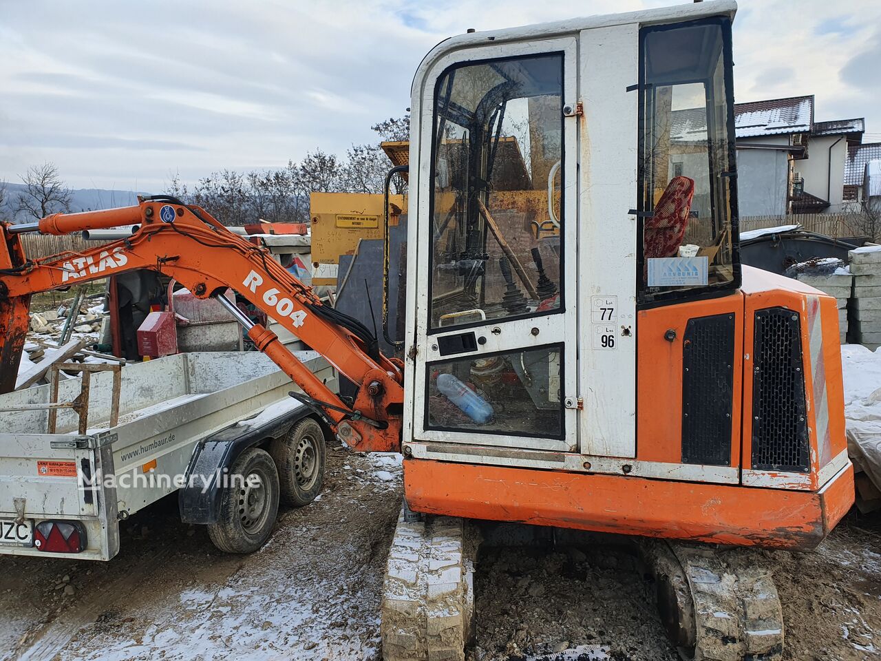 Miniescavatore Atlas R604 - Machineryline