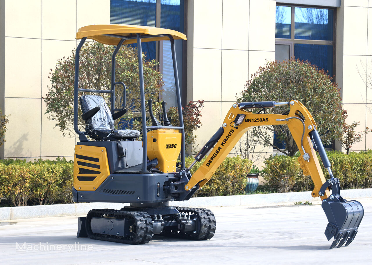 mini-pelle Berger Kraus BK1250AS excavator minikoparka Nowa KUBOTA neuve