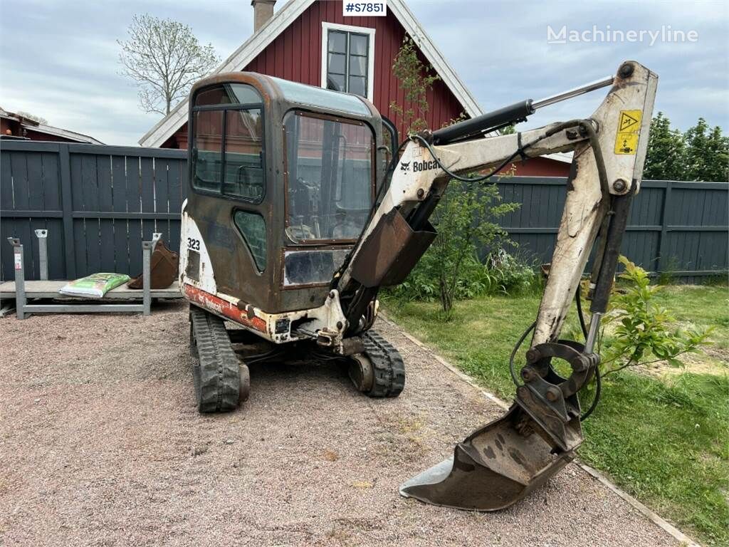 Bobcat 323J mini excavator