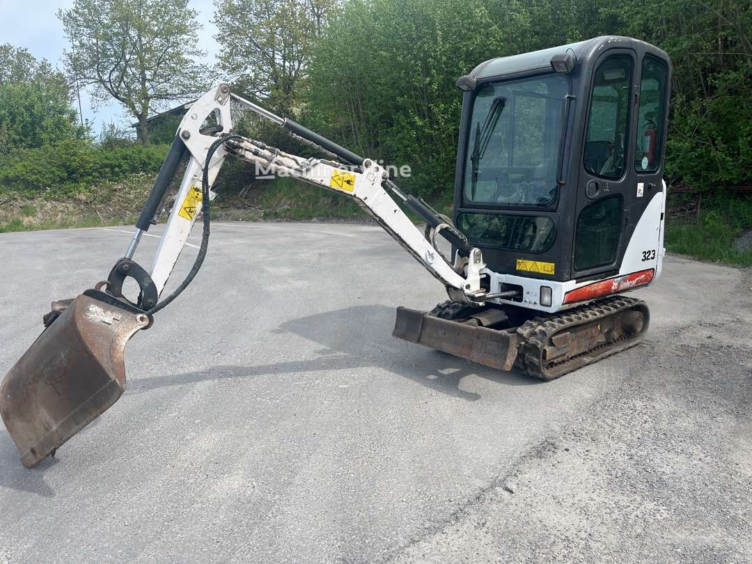 Купить мини-экскаватор Bobcat 323k | Machineryline GE Мини-экскаватор Bobcat 323k - Machineryline