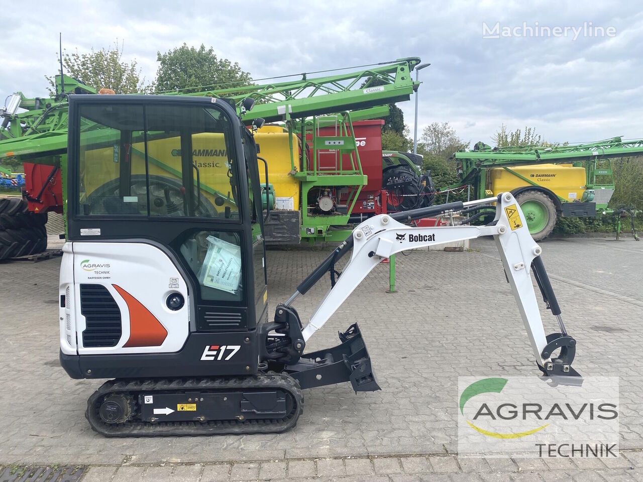 jauns Bobcat E 17 mini ekskavators