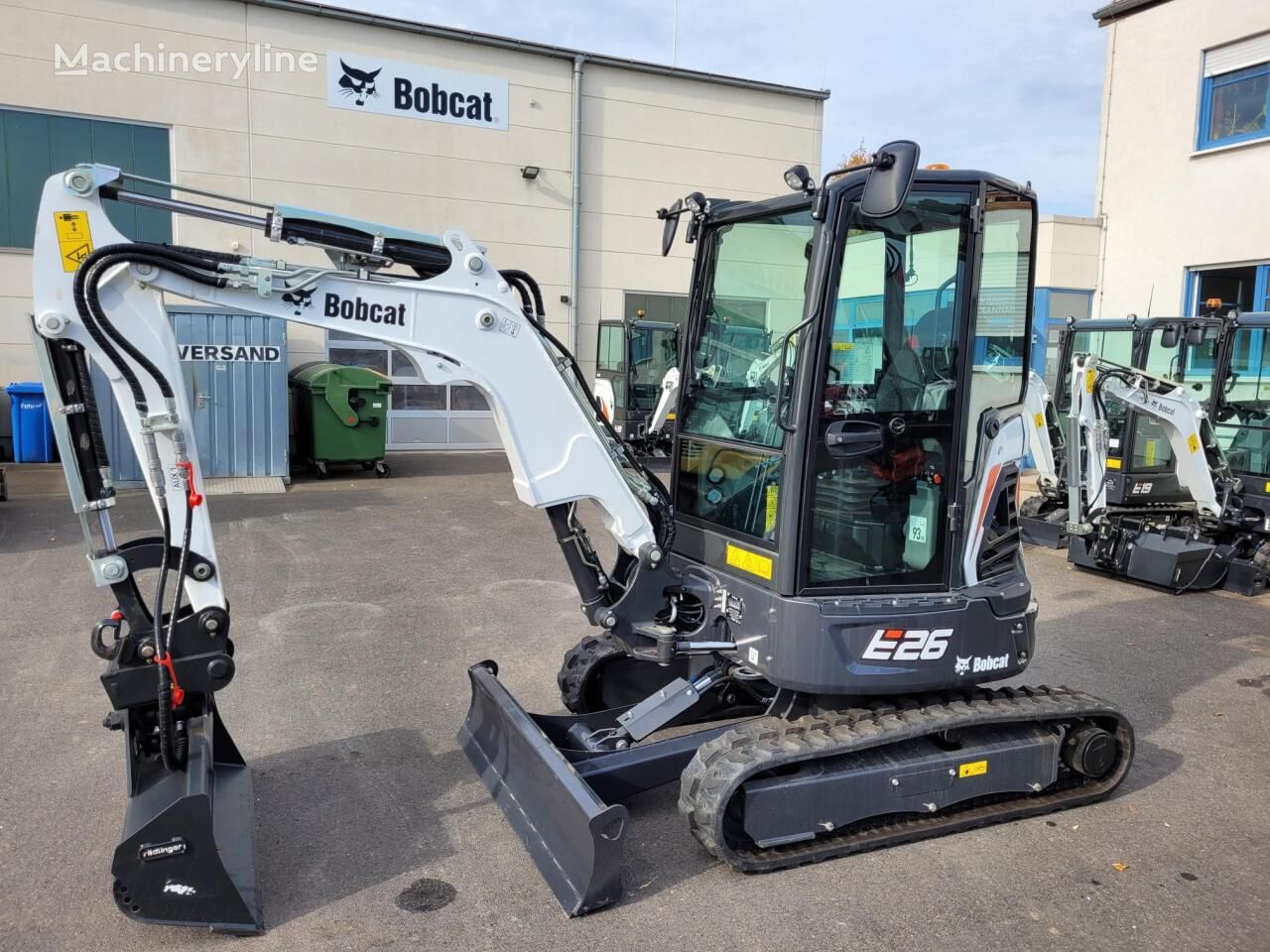 new Bobcat E 26 mini excavator