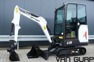 Bobcat E19 | 2022 | 95h | 3 buckets mini excavator