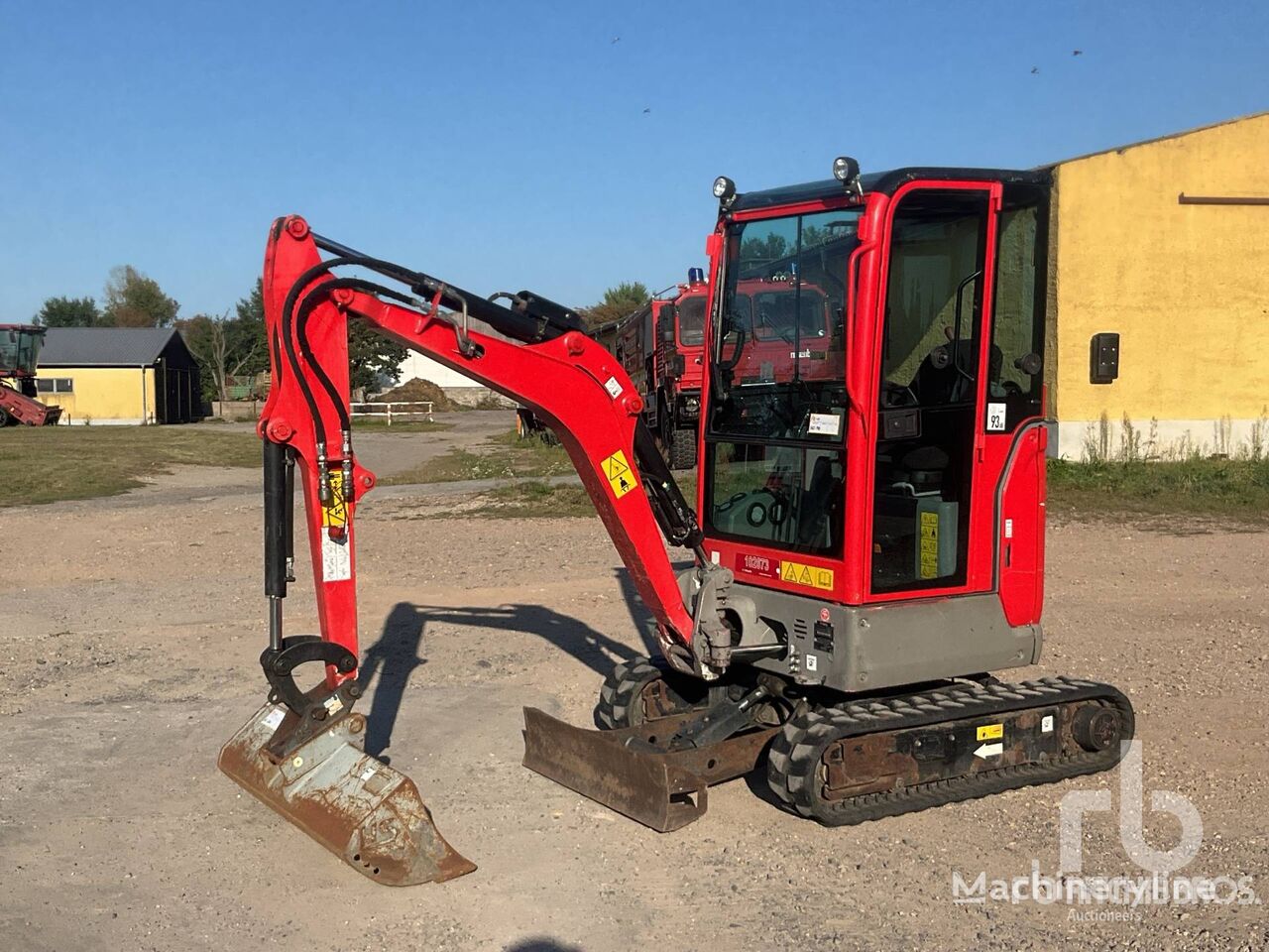 Bobcat E20 mini excavator