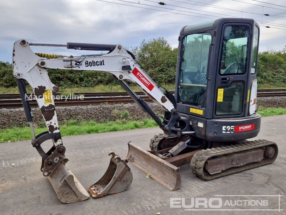 Bobcat E25 EM mini excavator - Machineryline