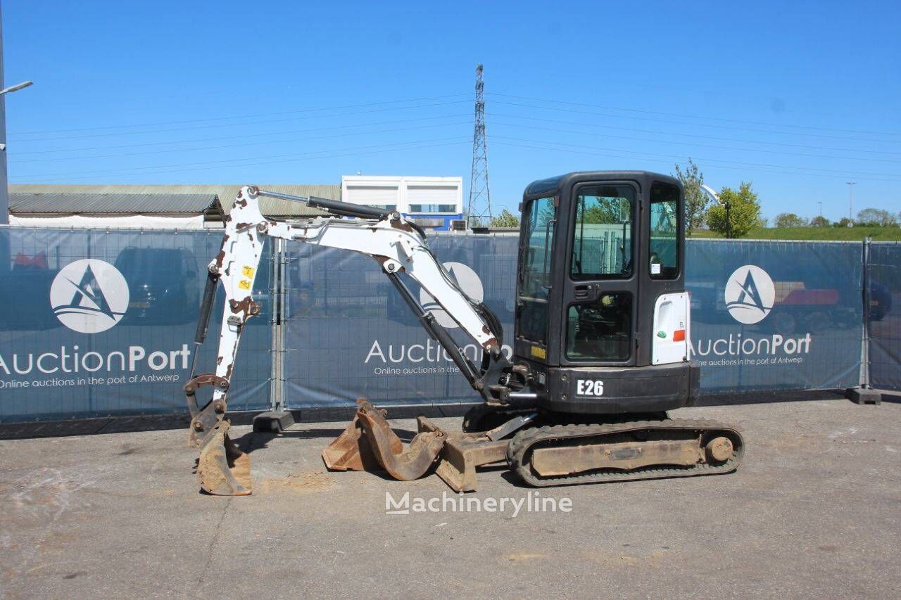 Bobcat E26 mini excavator - Machineryline