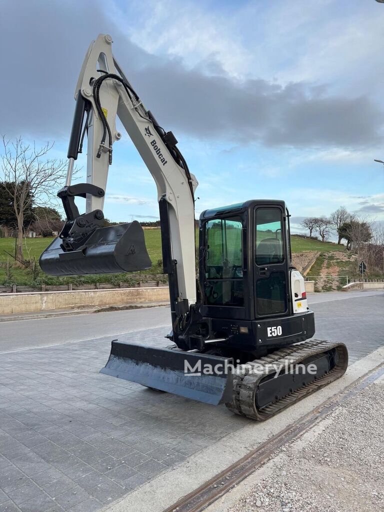 Bobcat E50 mini excavator