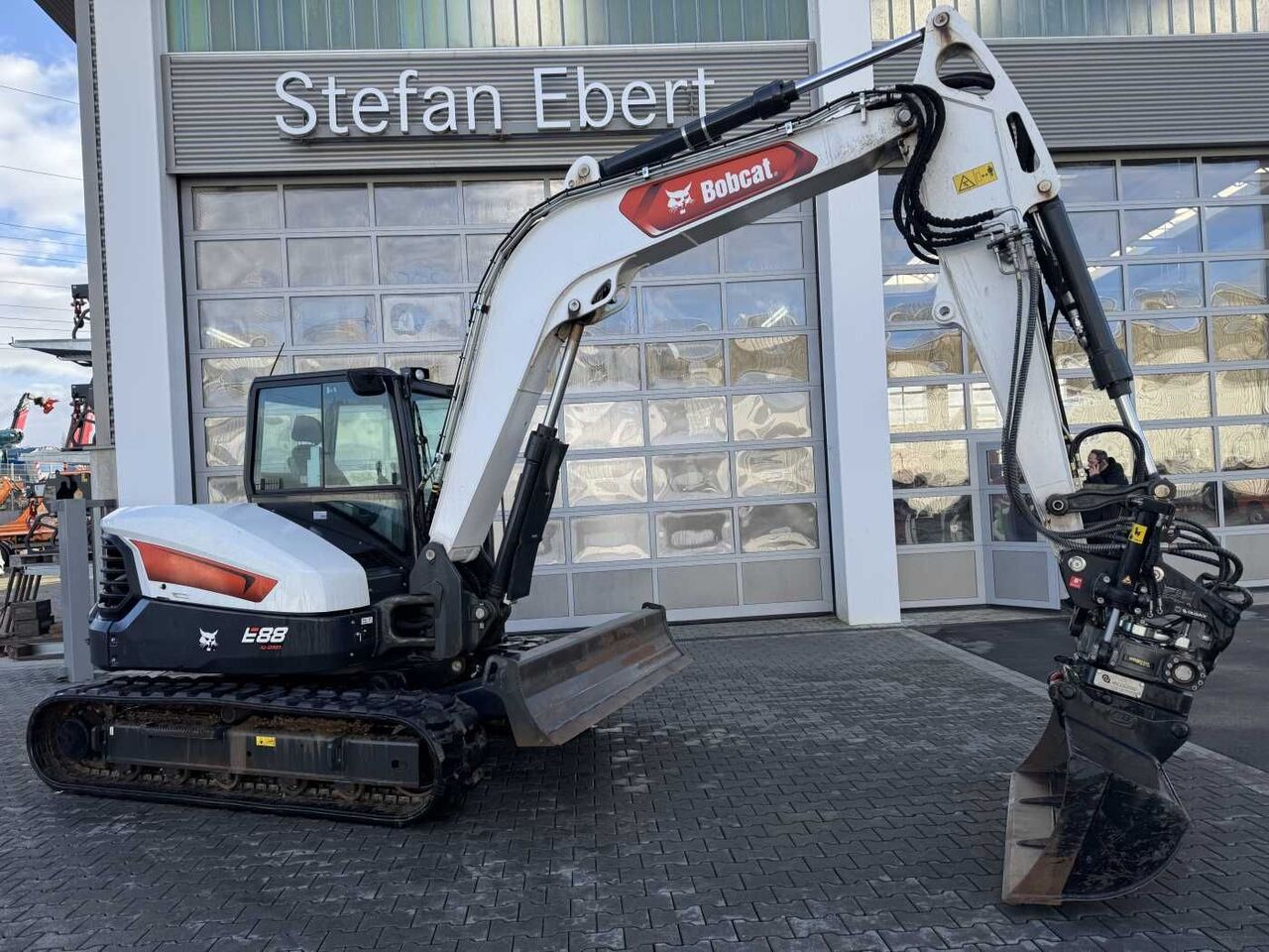 Bobcat E88 / OQ45-5 / nur 208h! / Tiltrotator / 2022 mini excavator