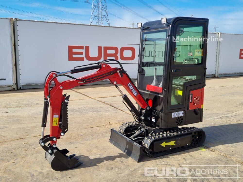 جديد حفارة صغيرة Captok CK13C - Machineryline