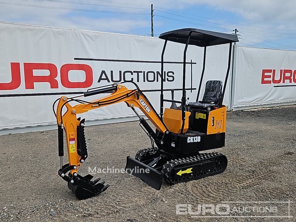 New Captok CK13D mini excavator - Machineryline