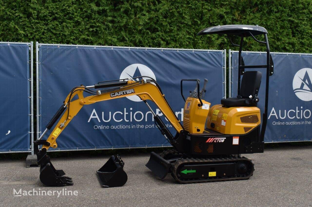 new Carter CT08 mini excavator