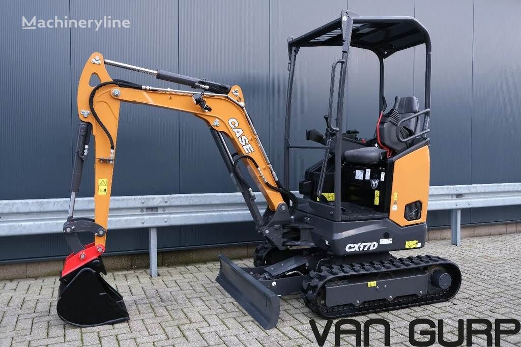 miniexcavator Case CX17D | 2022 | 13h nou