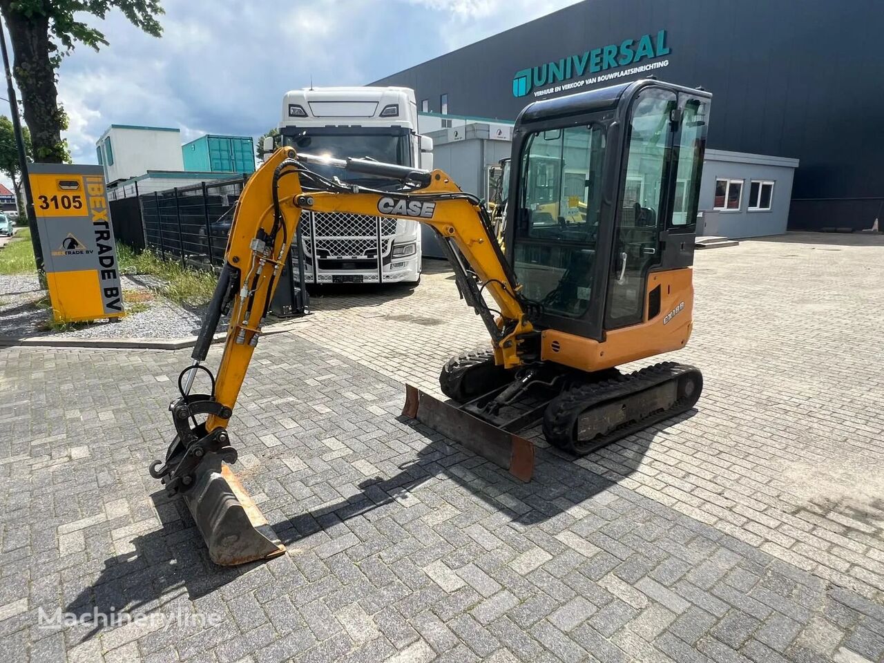 Case CX18 B mini excavator