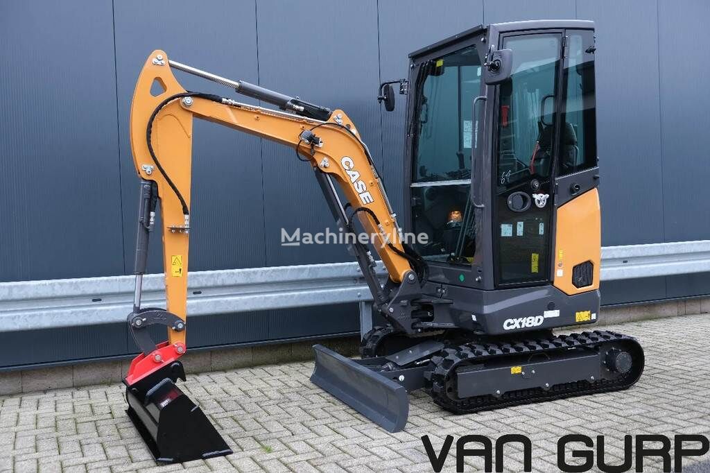 Case CX18d | 2022 | 33h miniexcavadora