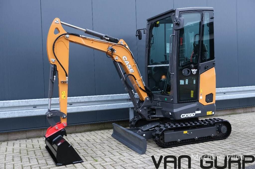 Case CX18d | 2022 | 33h mini excavator