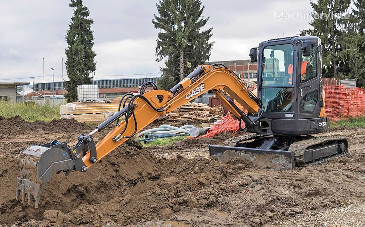 new Case CX35 mini excavator