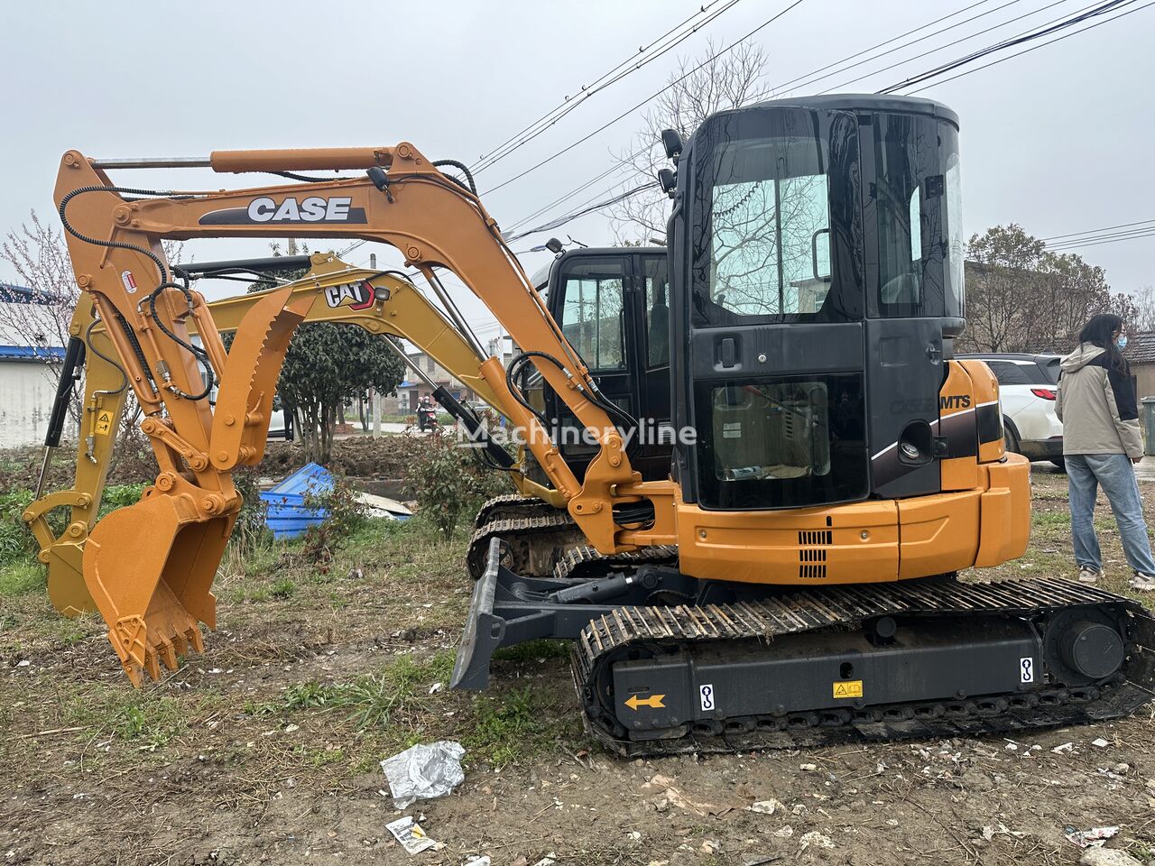 Case CX55B mini excavator