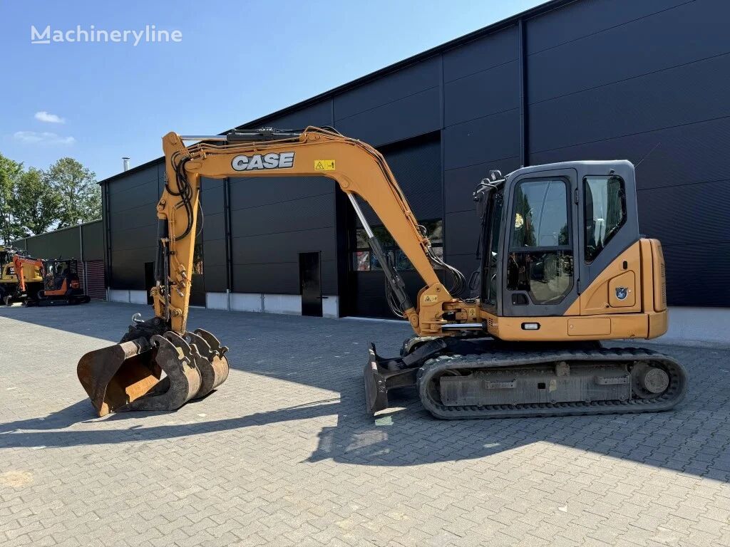 Case CX80C 3 Bakken Nette kraan !! mini excavator