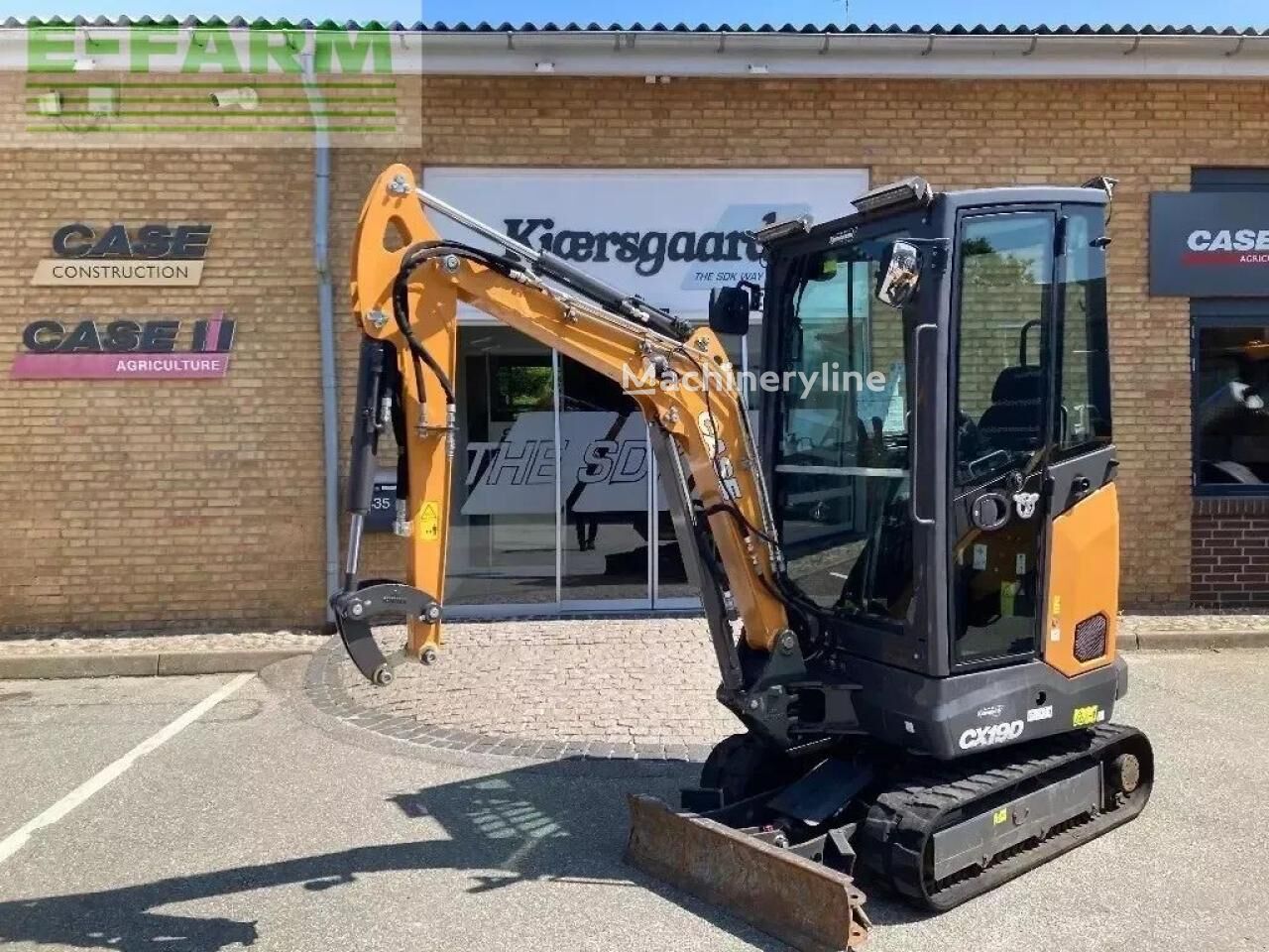 Case cx 19 d mini excavator - Machineryline