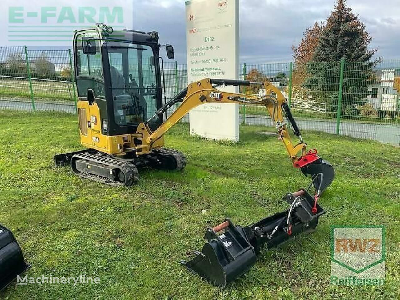 Caterpillar 301.6 minibagger mini ekskavatör