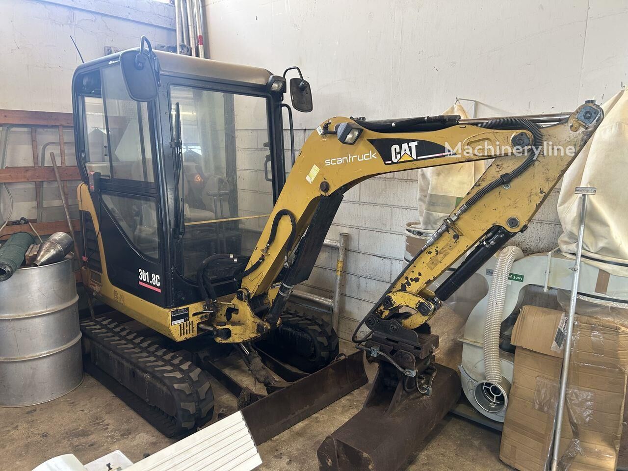 Mini-pelle Caterpillar 301.8C - Machineryline
