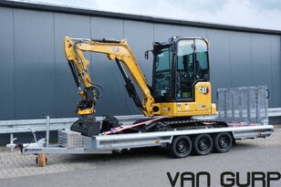 Caterpillar 302.7 CR | Engcon | 3500kg machinetransporter minigraver