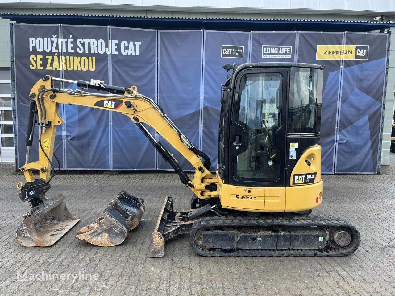 Caterpillar 303.5E CR miniexcavadora