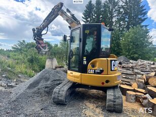Caterpillar 305E2CR Minigraver m/ Rototilt og 3 skuffer &ndash; 2511 timer!