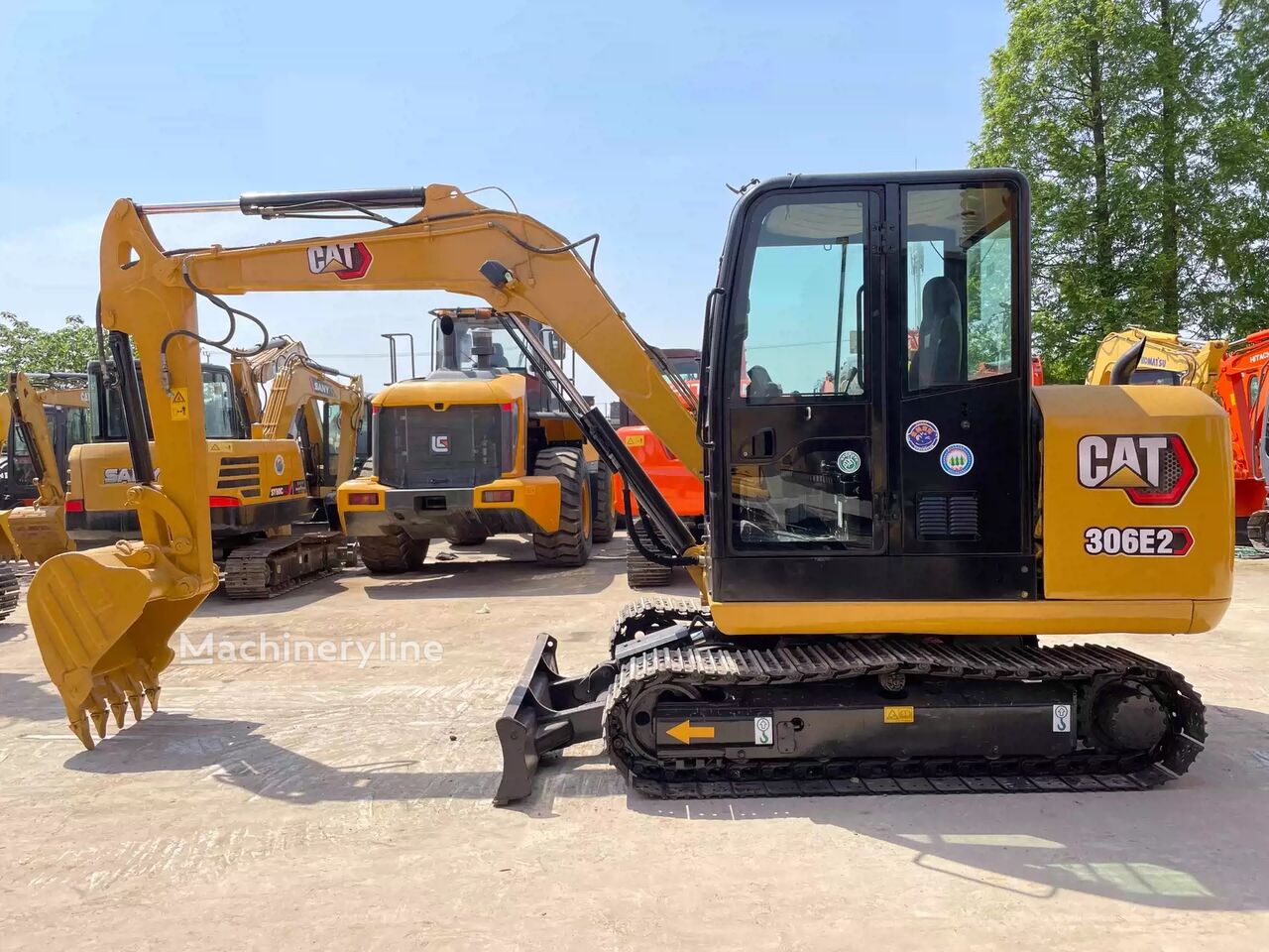 Caterpillar 306E2 minigraver te koop | Machineryline NL Caterpillar 306E2 minigraver - Machineryline