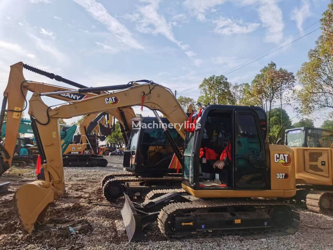 Caterpillar 307 mini excavator