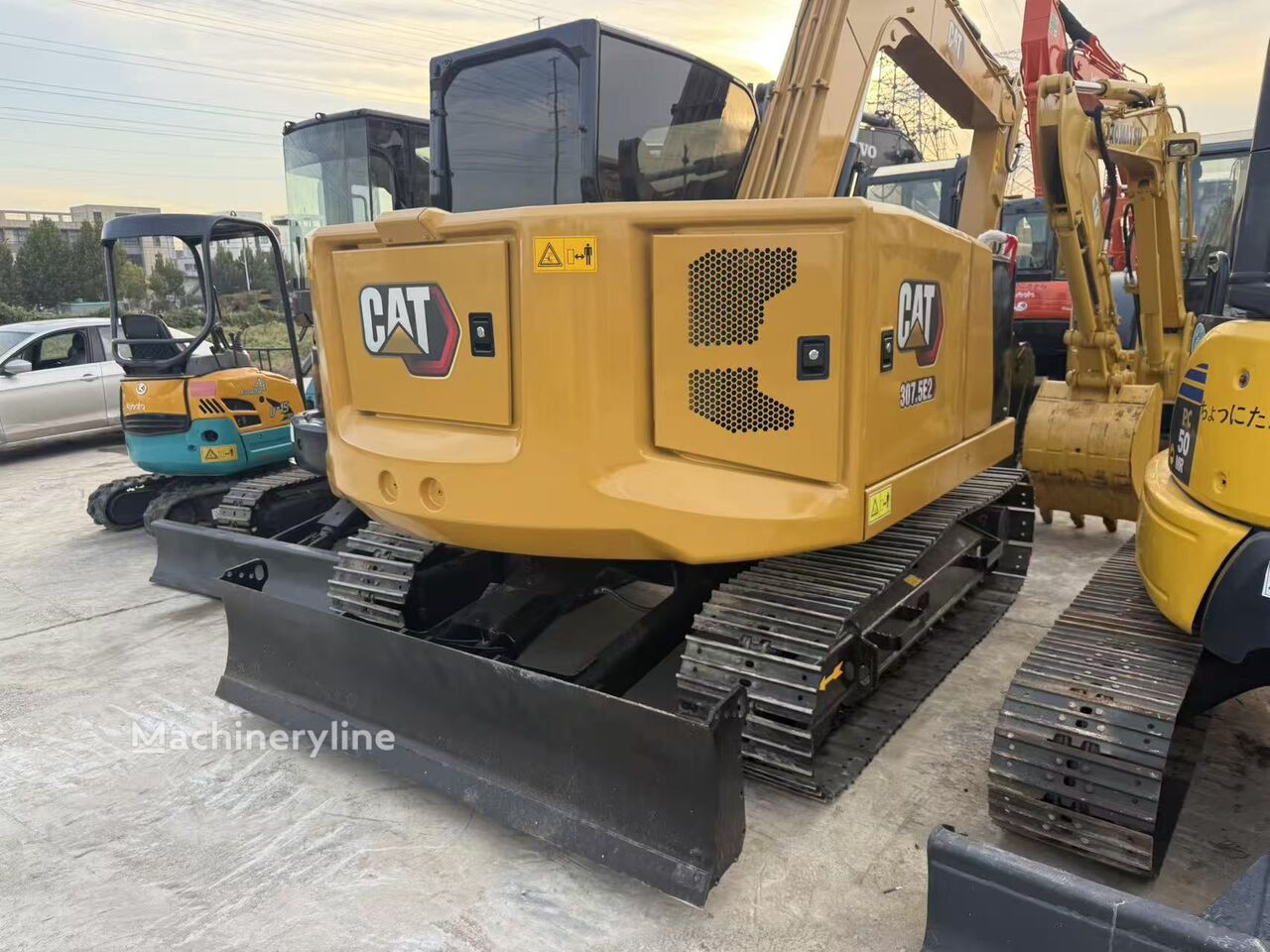Mini-escavadora Caterpillar 307.5E2 - Machineryline