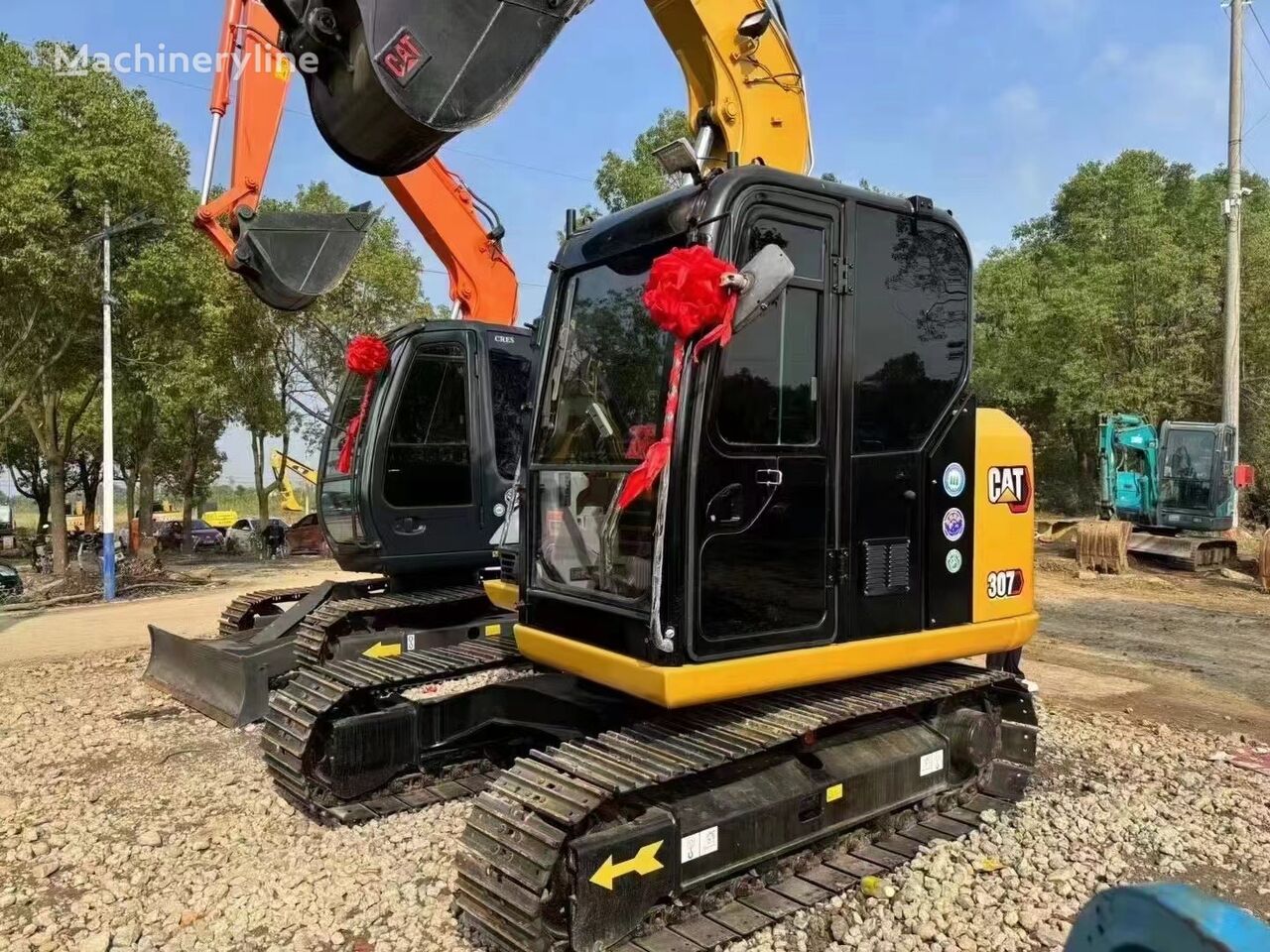 Caterpillar 307E mini excavator